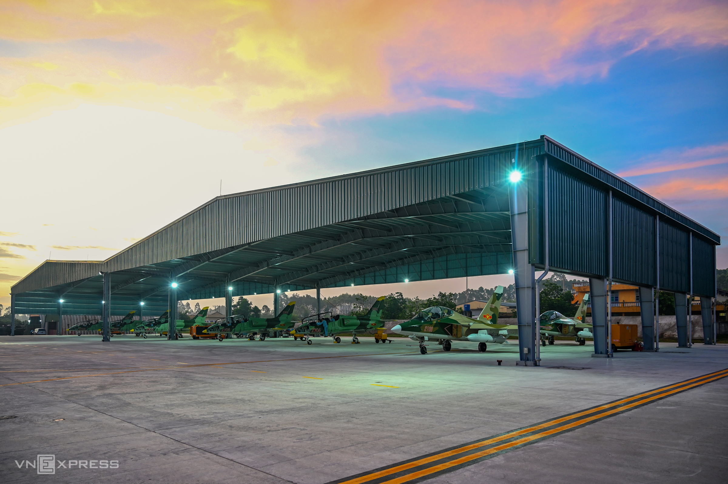 Phi đội L-39NG lần đầu tham gia phục vụ đại lễ